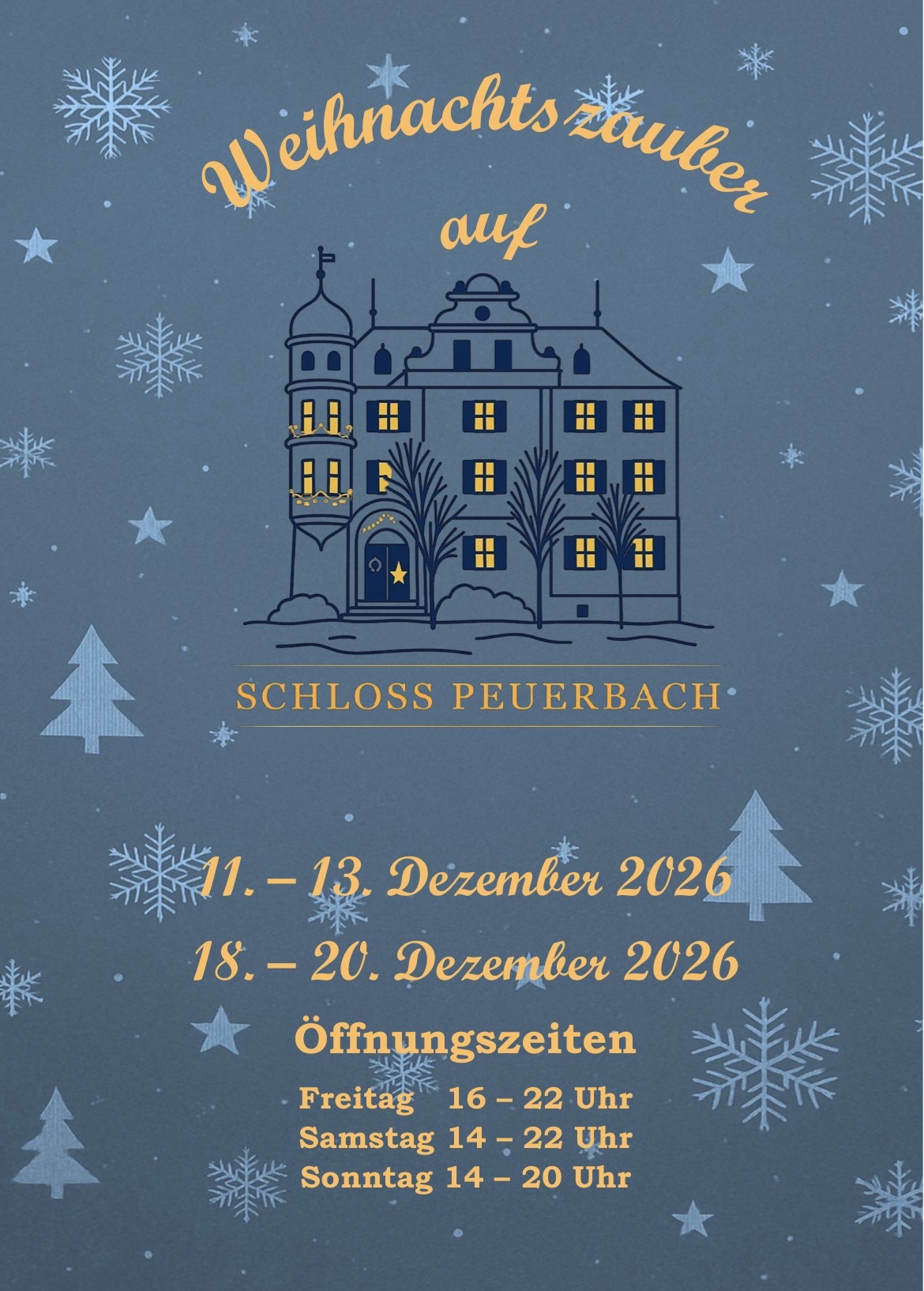 Weihnachtszauber auf Schloss Peuerbach