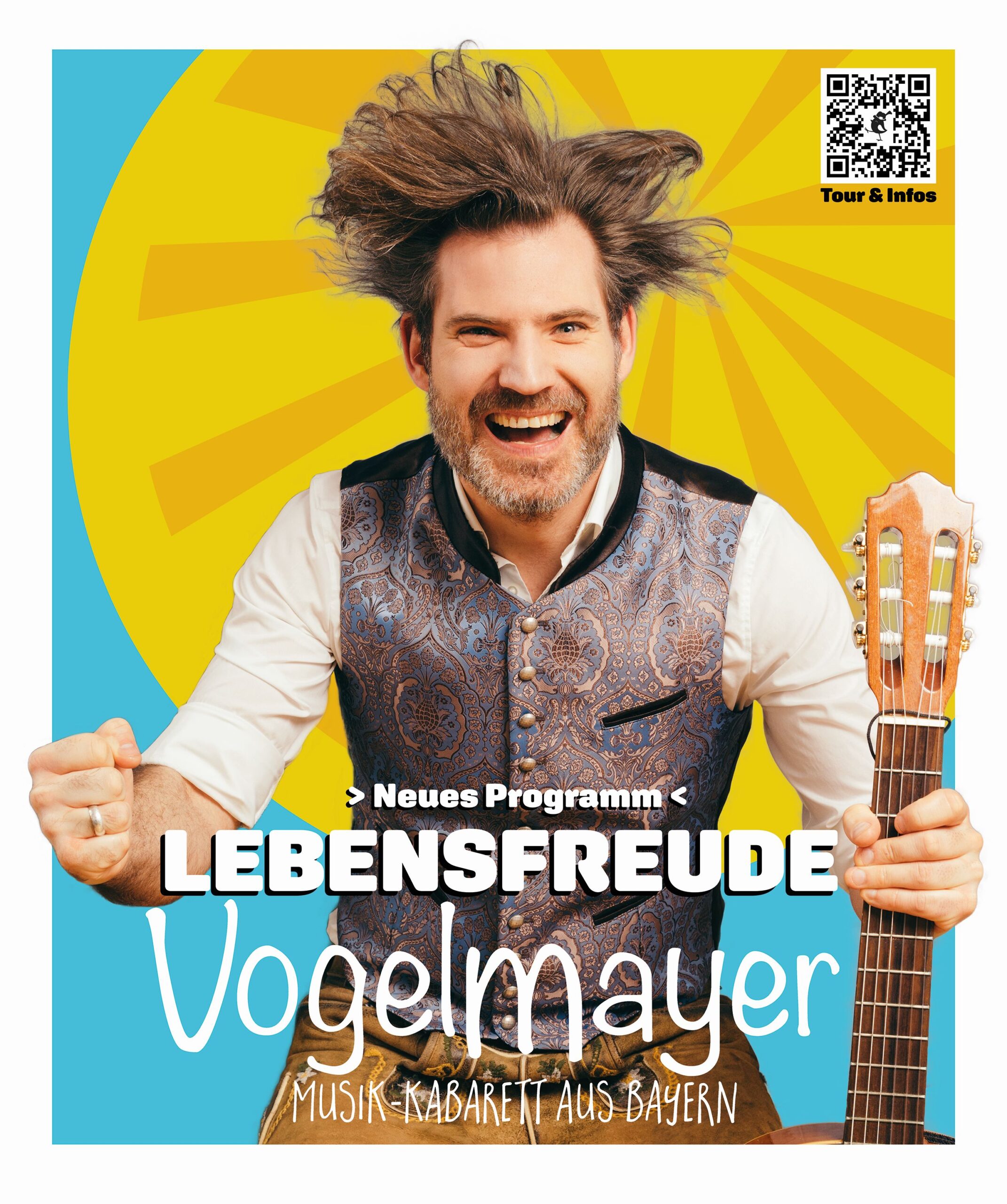 Der "Vogelmayer" kommt nach Bayerbach mit seinem neuen Programm "LEBENSFREUDE"