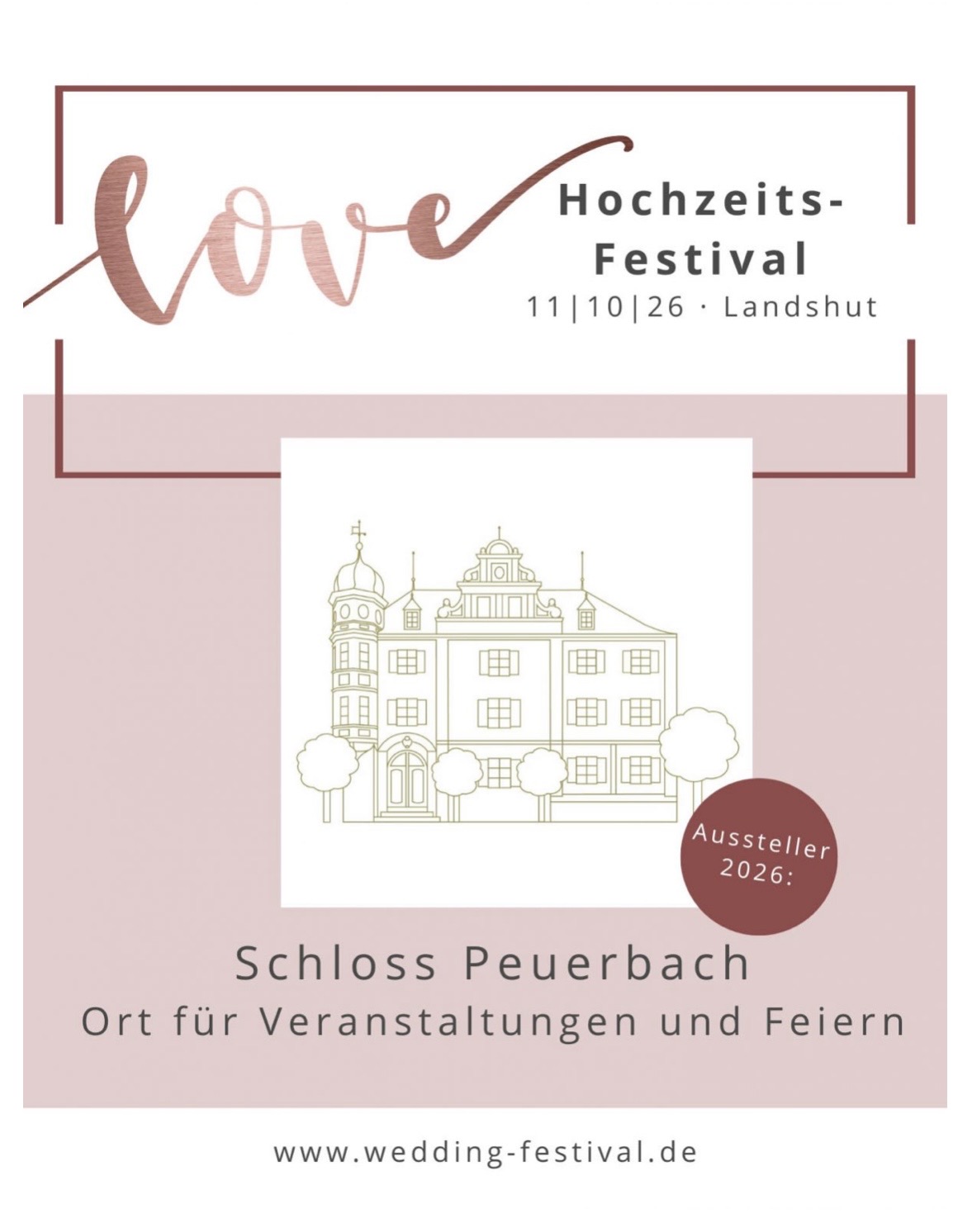 love. Das Hochzeits-Festival in Landshut